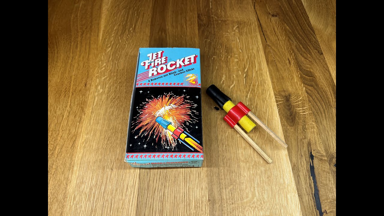 Schreckschuss 15mm Pyromunition Raritäten: Moog Jet Fire Rocket