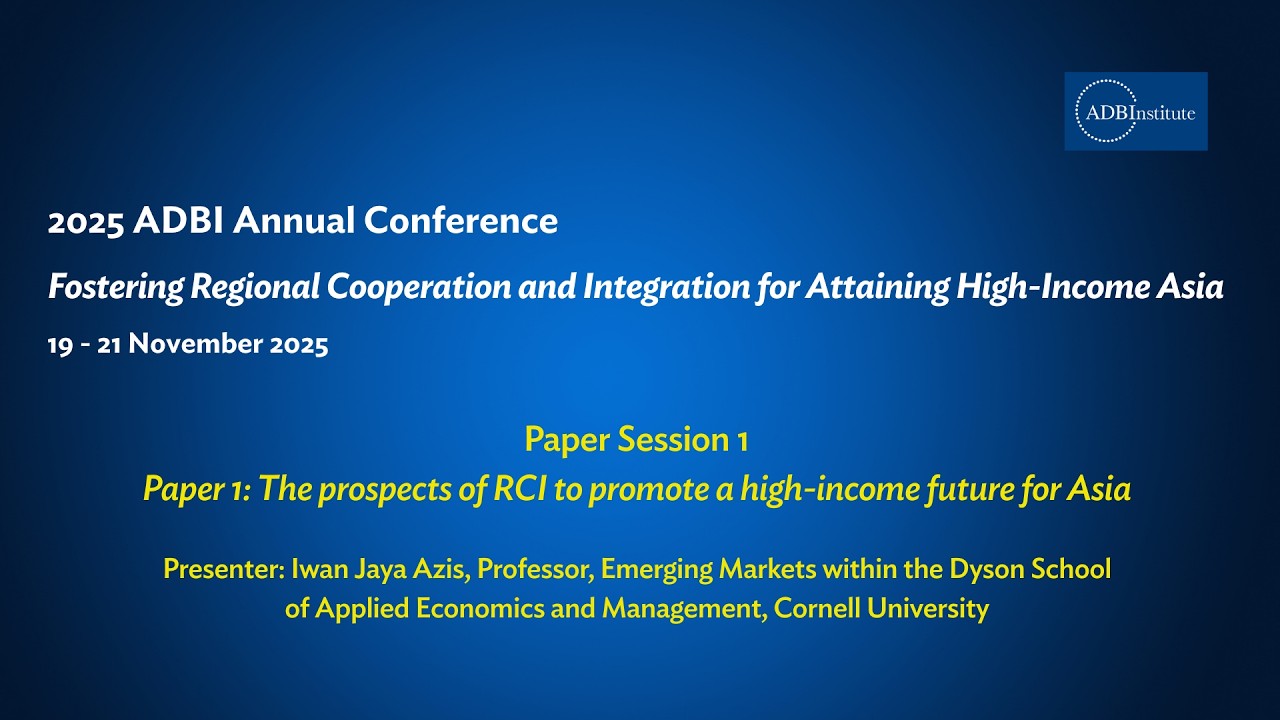 2025 ADBI Annual Conference Day 1 (Part 2/5)