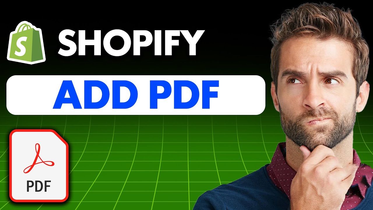 How to Add PDF in Shopify (2025)