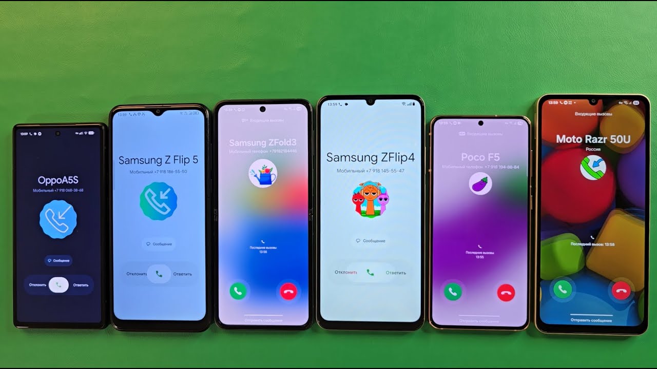 TCL 30b Google Pixel 6A Samsung Z Flip 3 Realme 60x A06 Samsung S21 Guess Who Incoming calling