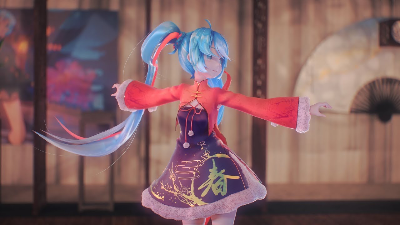 [Toolbag3Anime]Spring Sour Miku #冬已去春未来