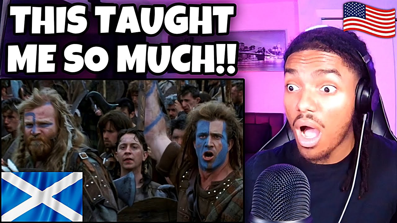 AMERICAN REACTS to the History of Scotland