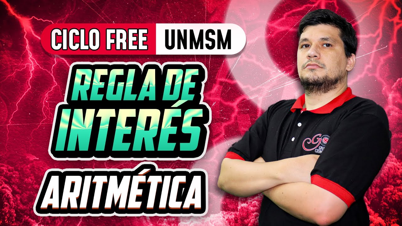 Regla de interés 🧮 Aritmética [CICLO FREE]