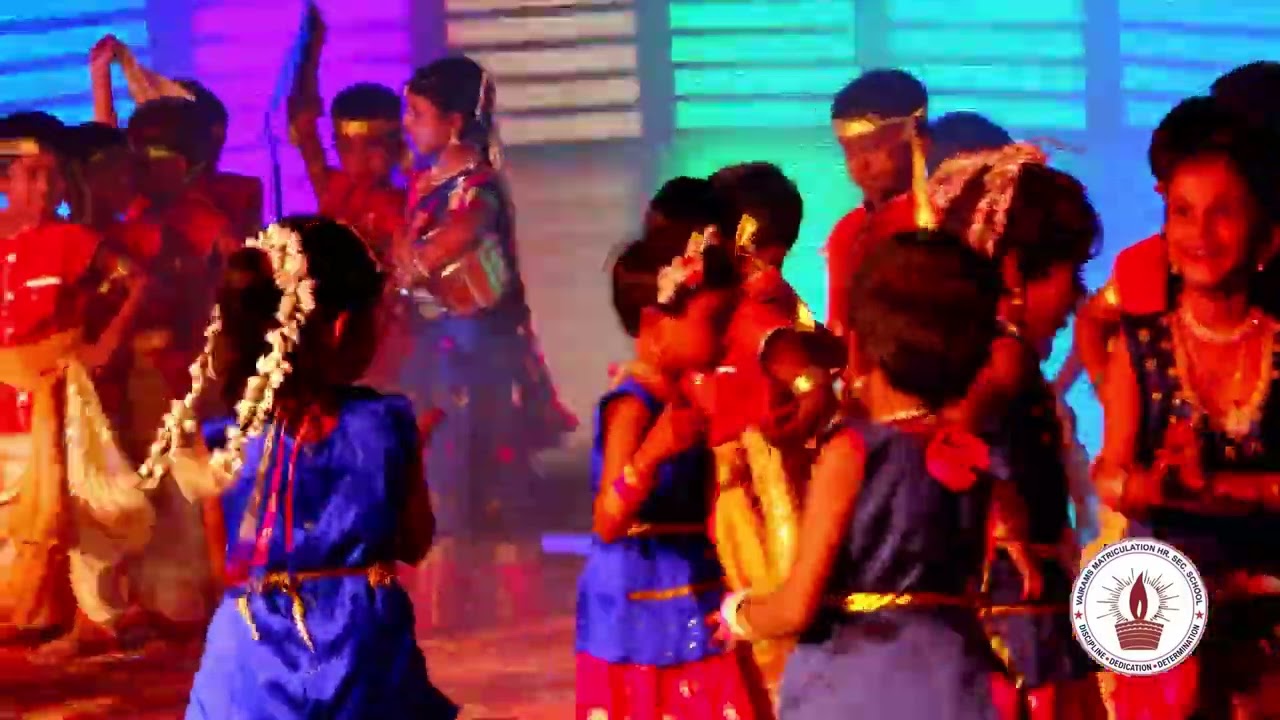 Vairams School Annual Day 2022-2023 Tamil Folk Dance UKG