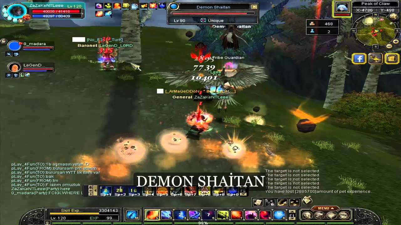 ★ Silkroad Online - ZaZaKeNTLeee Level 120 Pure Int Spear Nuker ★