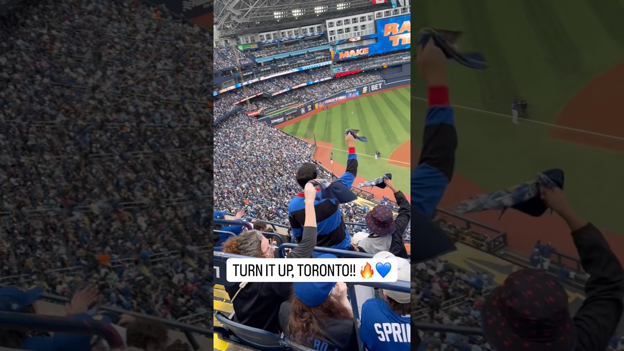 TURN IT UP, TORONTO!! 🔥💙 the Blue Jays are rolling into Game 6!! LET&rsquo;S GO JAYS!!! ⚾🙌🎉