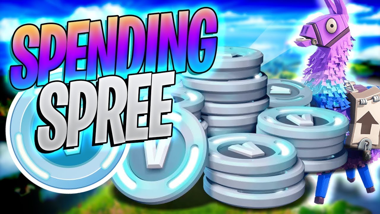 20,000 VBUCK SPENDING SPREE