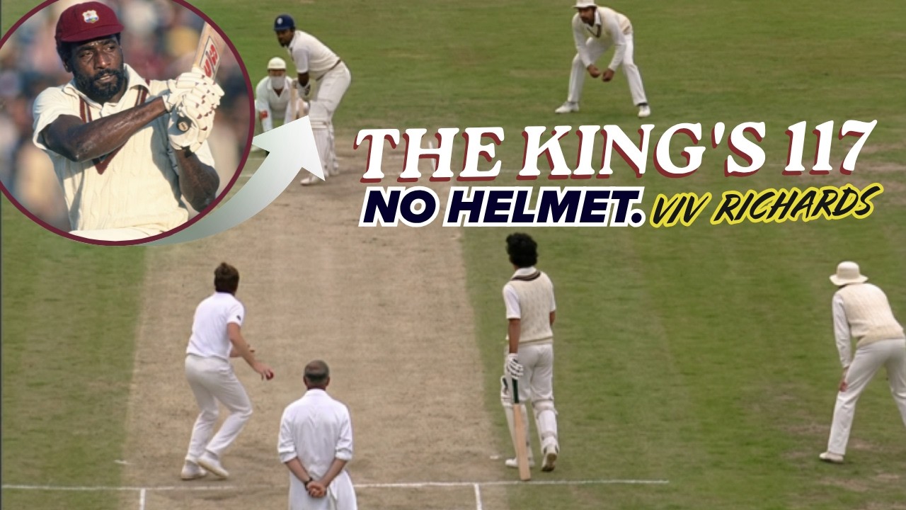 Viv Richards 117 vs England 1st test 1984