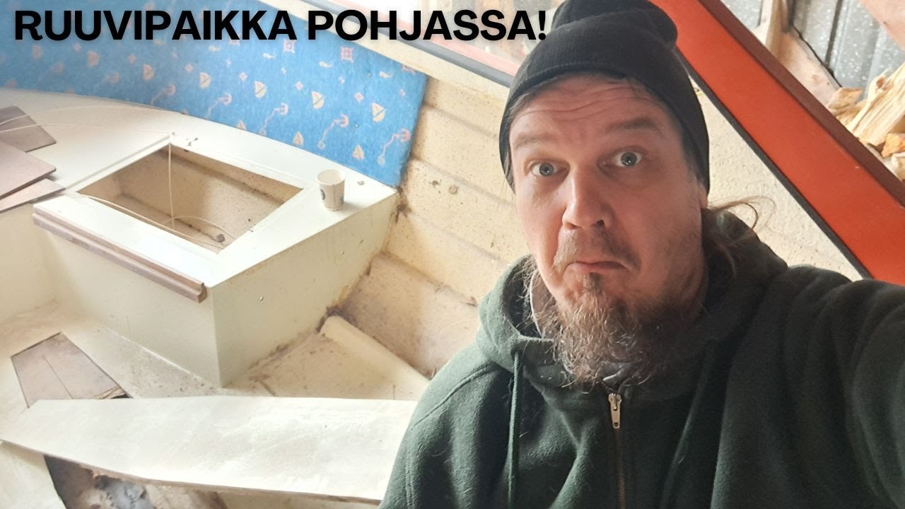 TERHI 520HT: NÄIN EI KANNATA PAIKATA VENEEN POHJAA!