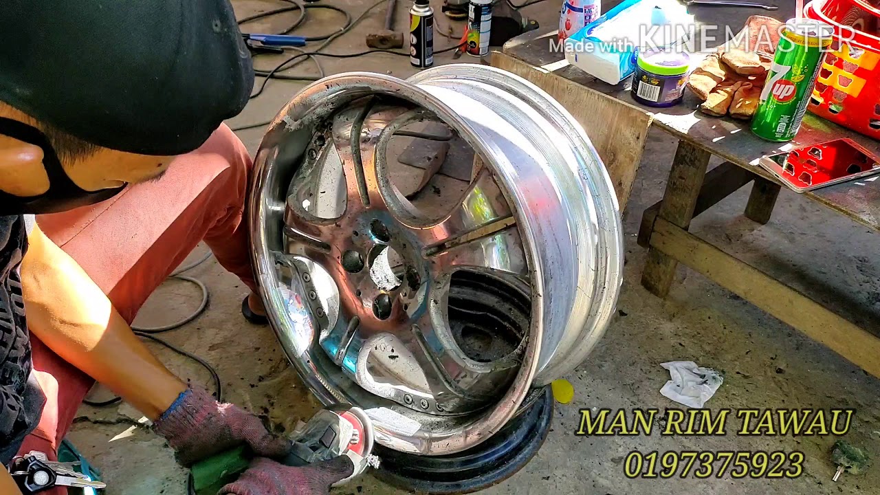 Rim work euroline saiz17 restore, full Chrome
