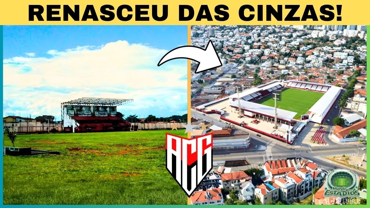 CASTELO do DRAGÃO: O Estádio Que Quase Virou Shopping e Hoje é o Caldeirão do Atlético Goianiense!