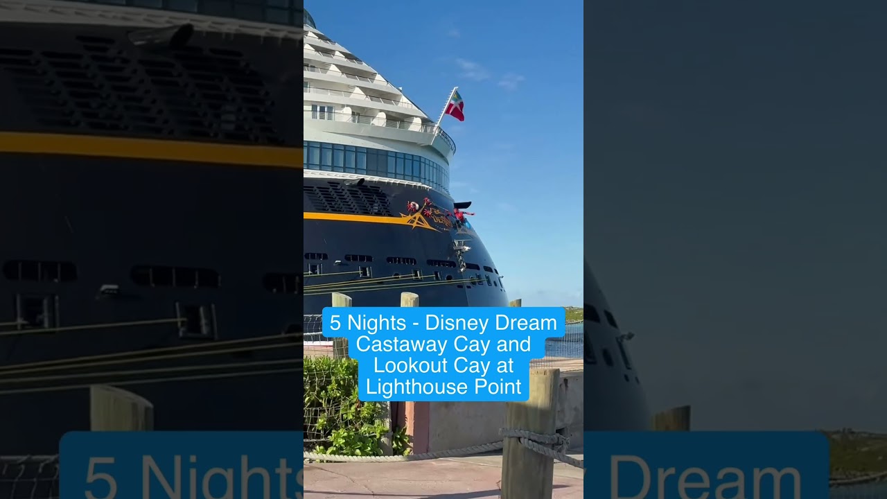 Don’t miss out on this Disney Cruise Line Deal… 5 nights Disney Dream! Comment for more details!