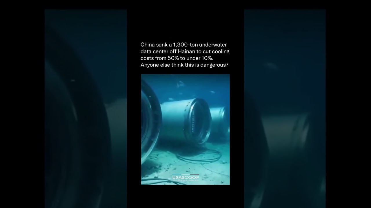 China&rsquo;s Underwater Data Center Is Straight out of Sci-Fi 🌊 | USA Scoop