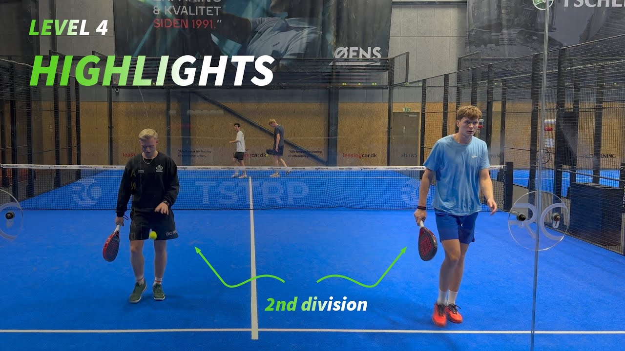 Tough match against skilled opponents | Level 4 Padel Highlights | Padel Dany