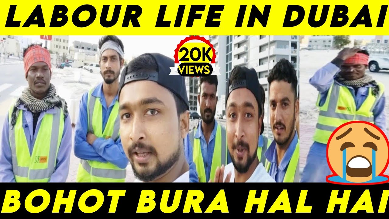 Labour life in dubai 🤔Bohot bura Hal hai bhai😒#vlog#hindi#vlog1#emirates#dubaivlogger#my_first_vlog😊