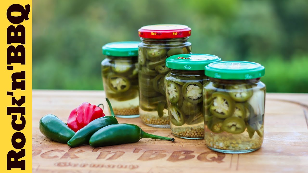 PICKLED JALAPENOS - JALAPENOS EINGELEGT | ROCK'N'BBQ SEASON 1