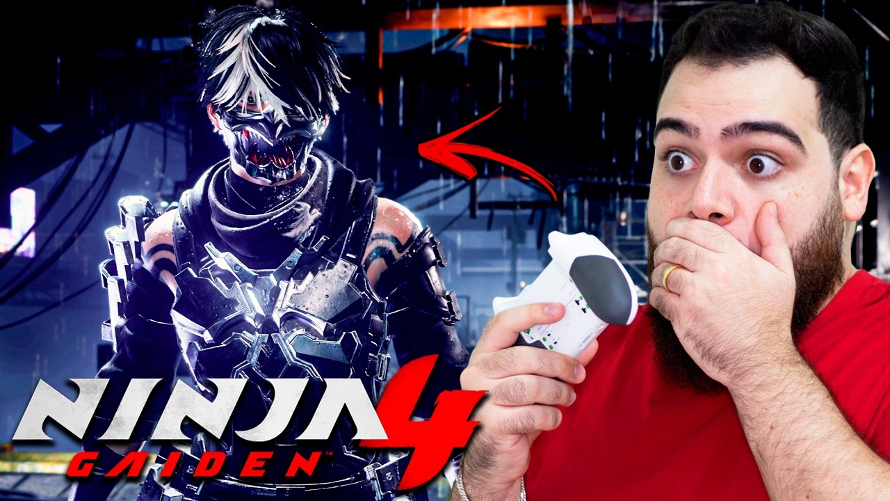 Jogando NINJA GAIDEN 4 no XBOX SERIES X! Hardcore demais!