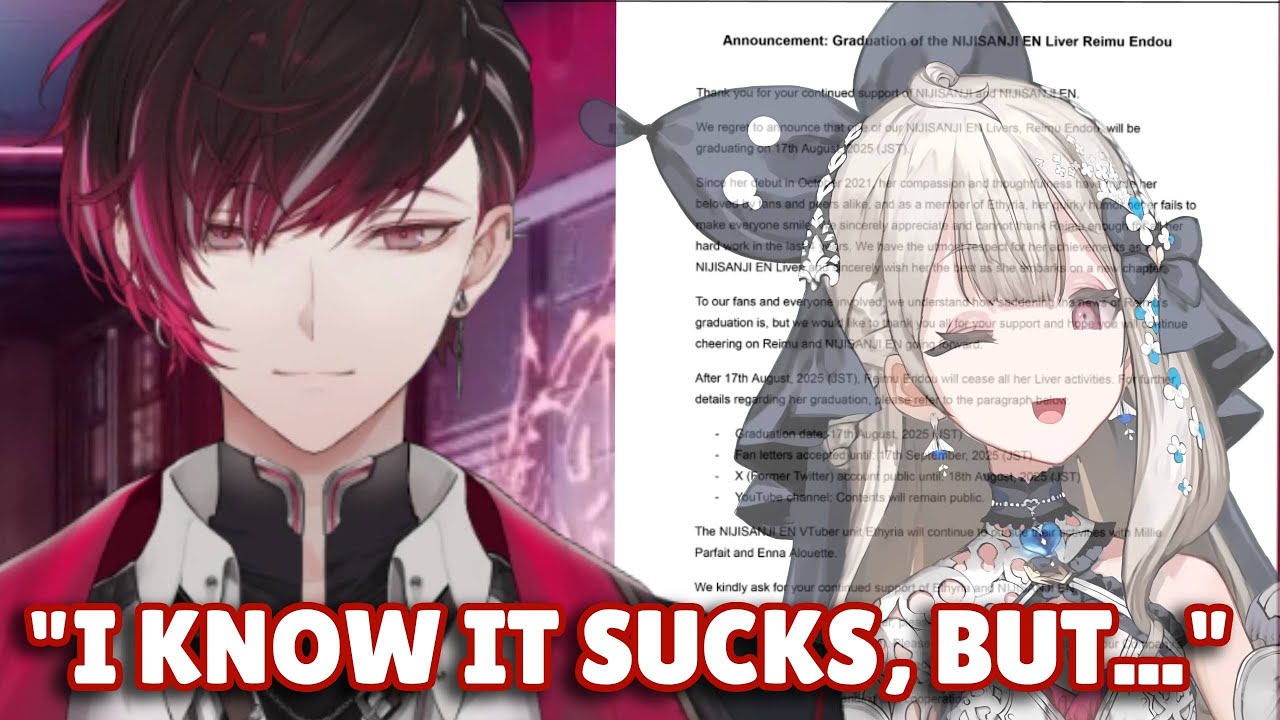 Ver talks about vtuber graduation and reason being vtuber