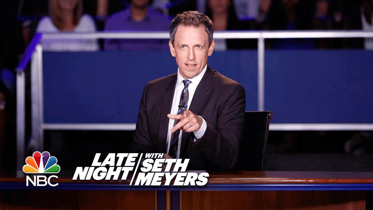 Late Night 2016 Presidential Debate - Late Night with Seth Meyers