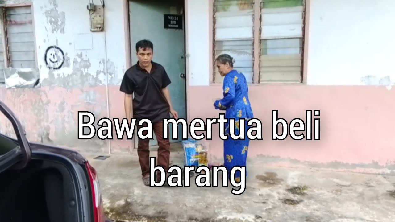 Bawa mertua beli barang