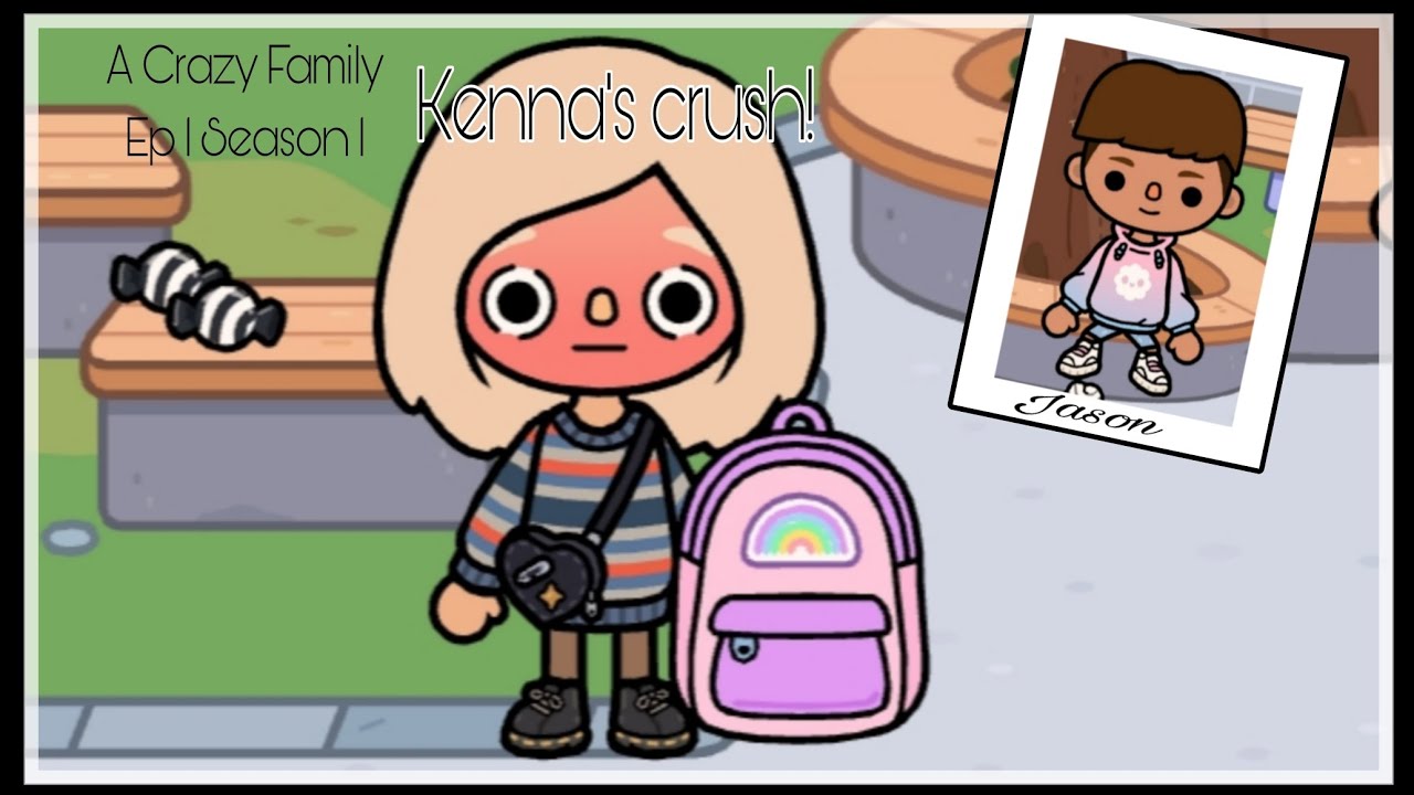 The Crazy Family: Kenna's Crush! (CRINGE!)