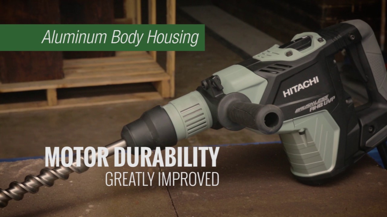 Hitachi 1-9/16 in. SDS Max Brushless Rotary Hammer - DH40MEY