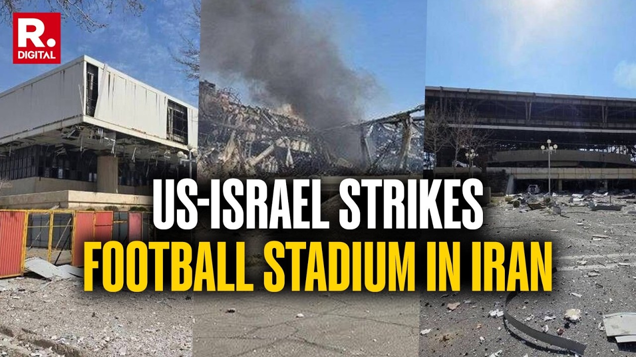 BREAKING: US-Israel Strikes Azadi Football Stadium in Tehran Amid War With Iran