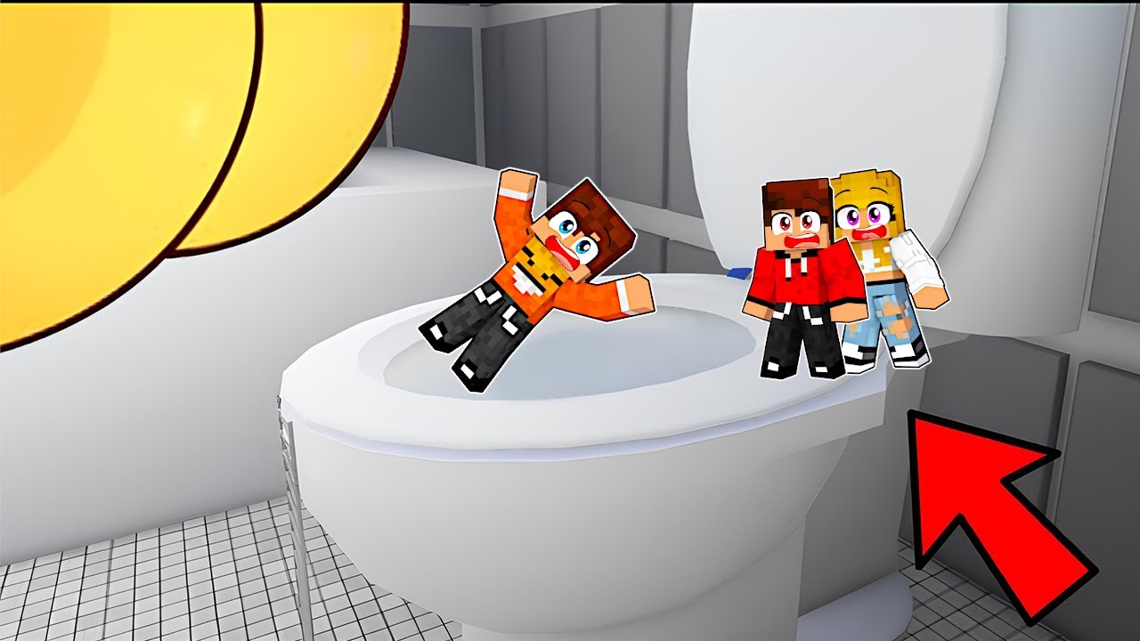 WPADLIŚMY DO WIELKIEJ TOALETY 🚽 w Minecraft!