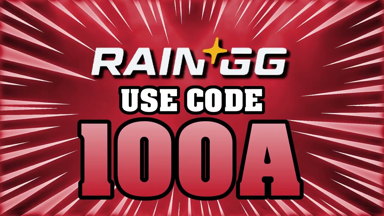 Rain.GG Promo Code - 100A - The Best Rain GG Free Case Code (2026)