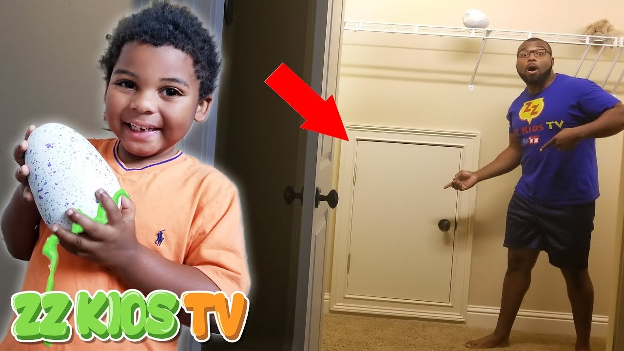 Monster In Our Secret Room! EGGS FOUND VLOGSKIT
