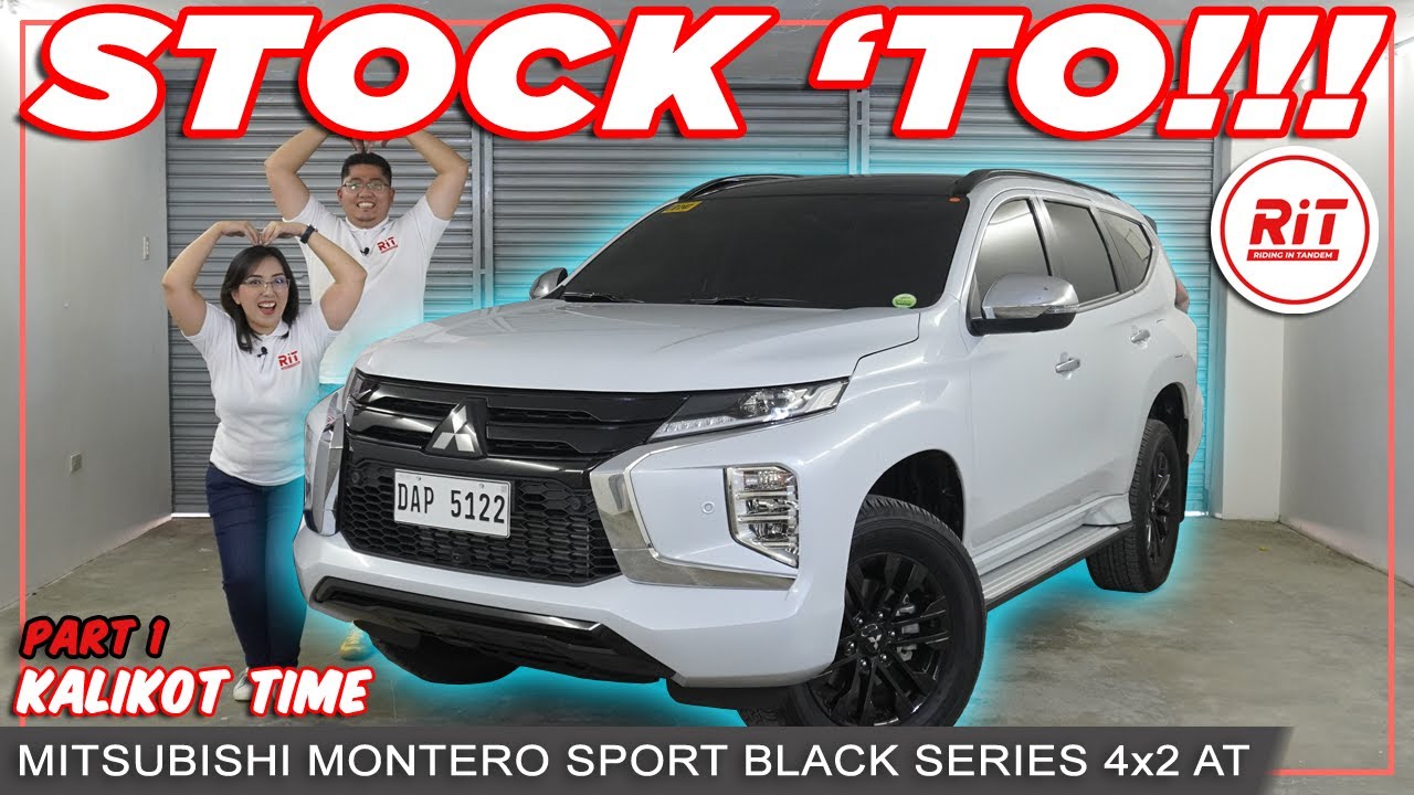 2022 Mitsubishi Montero Sport Black Series 4x2 AT | PART 1 | SUV Philippines | RiT Riding in Tandem