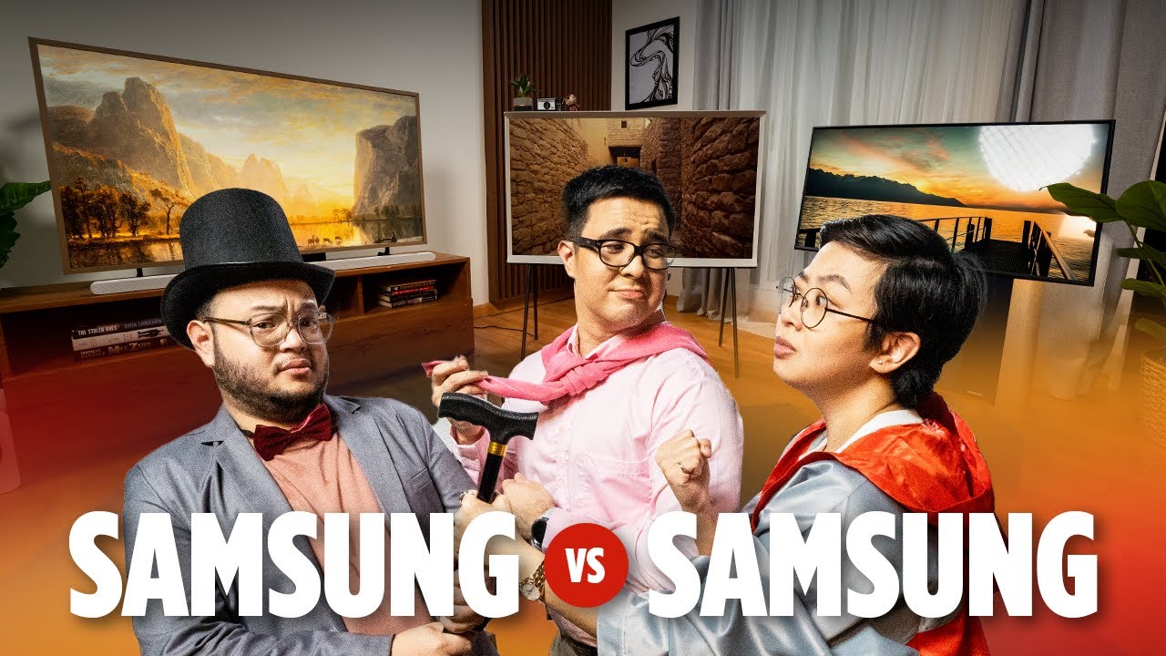 Битва смарт-телевизоров Samsung: The Serif против The Sero против The Frame | #NextUpgrade