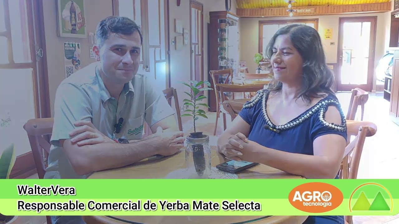 Walter Vera Responsable Comercial de Yerba Mate Selecta Colonias Radio y Tv