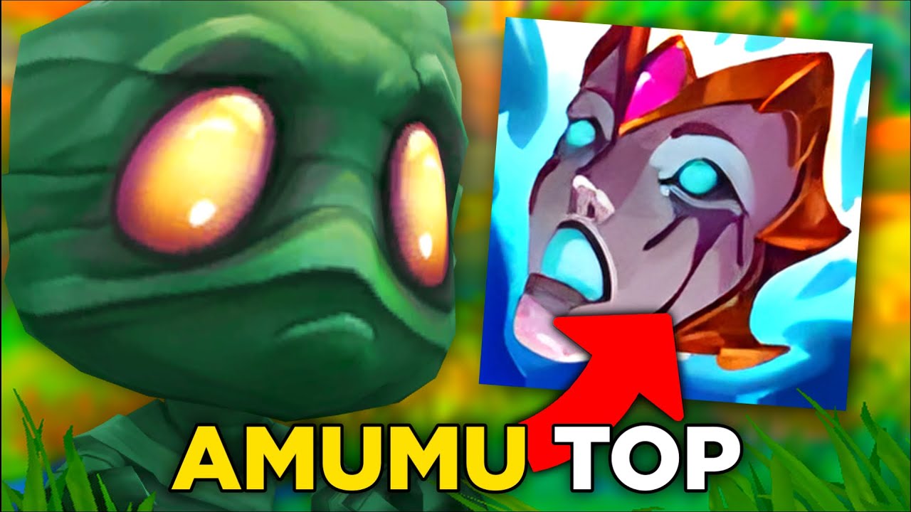 Amumu TOP mega pali w League of Legends