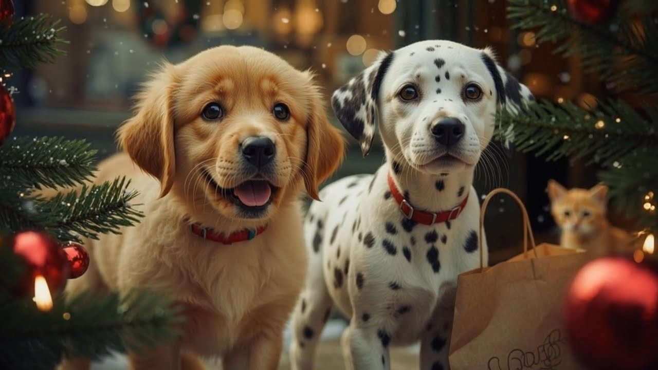 They Carried a Christmas Tree Home… and Met a Sad Kitten ❄️🎄 | A Heartwarming Story
