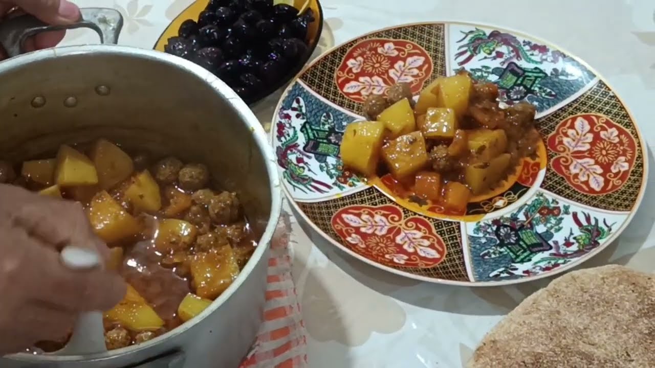 كفثة بالخضار 😋😋