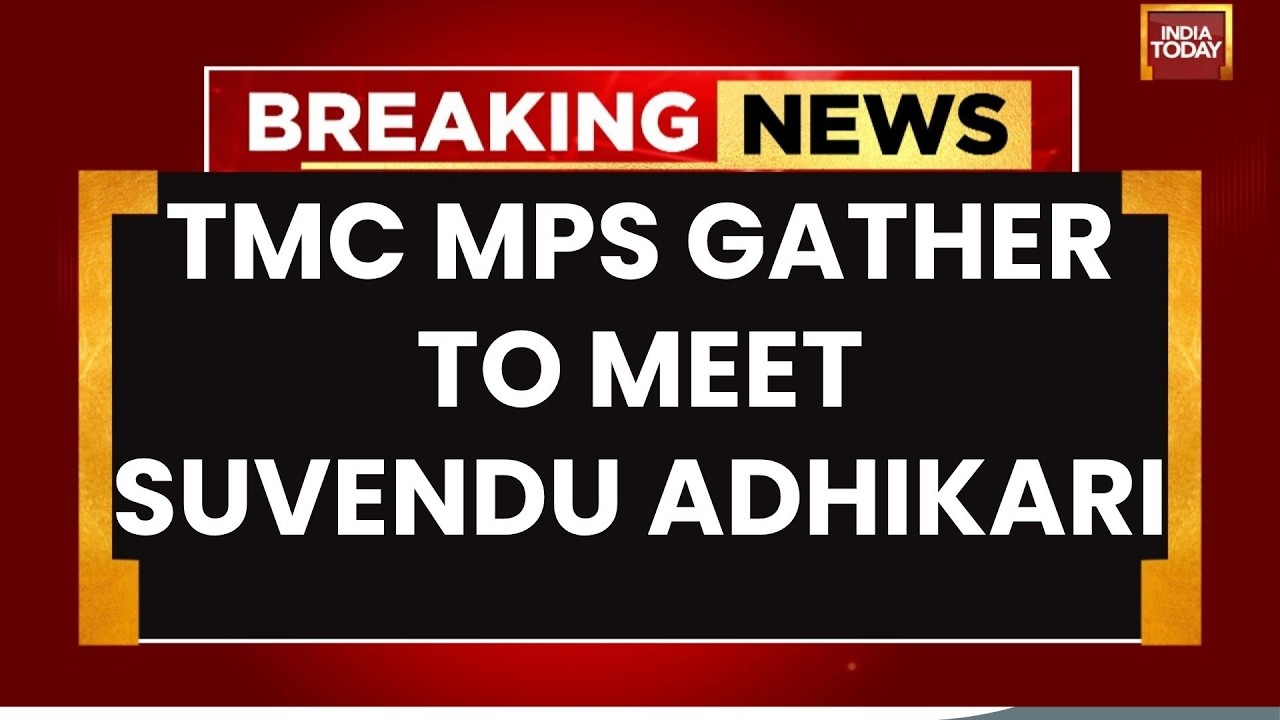 LIVE: Suvendu In Delhi, TMC MPs Gather To Meet CM | 14 TMC LOK Sabha MPs Meet Suvendu | TMC Vs BJP