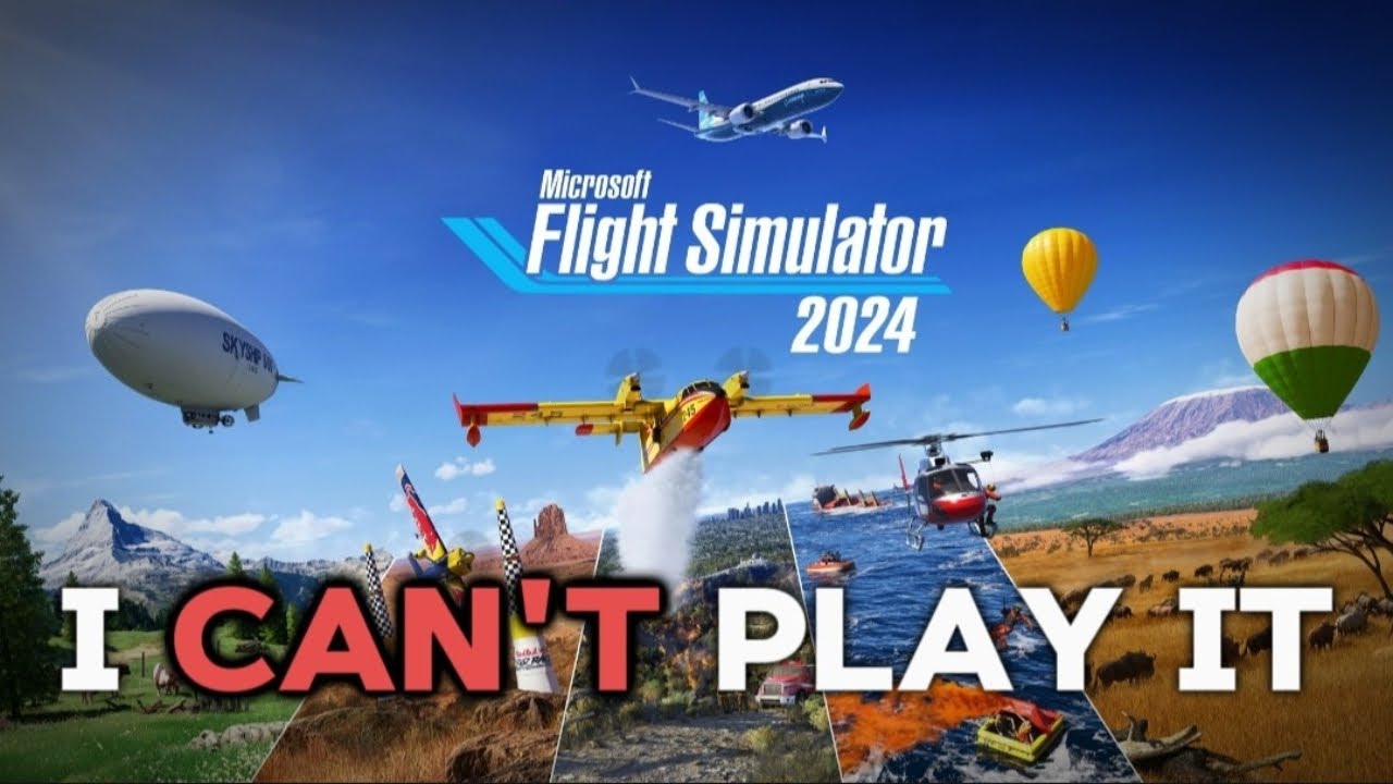 Why I CANT Play MSFS2024. (I can now)