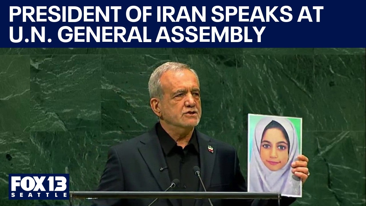 UN General Assembly: President of Iran speaks a day after Trump comments