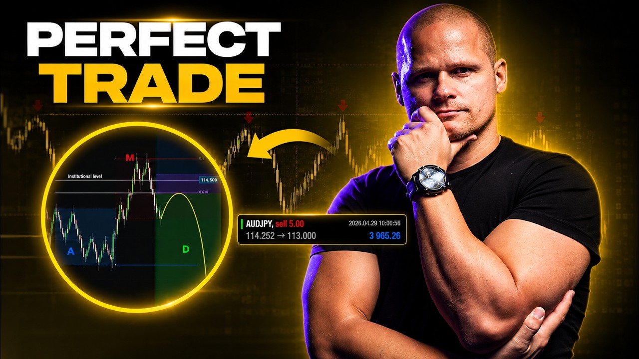 How I Caught a Massive $4,000 Move on AUDJPY Move (CLS Strategy)