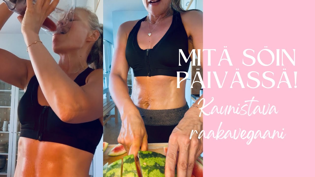 Mitä söin tänään | KAUNISTAVA raakaruoka | Ei niin täydellinen päivä ☀️😎