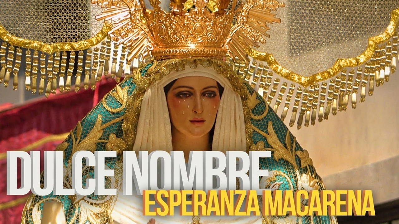 ▶️ DULCE NOMBRE RESPLANDECE: EMOCIÓN Y SONES EN ATARAZANAS ✝️ SEMANA SANTA MÁLAGA ✝️ [4K-HDR]