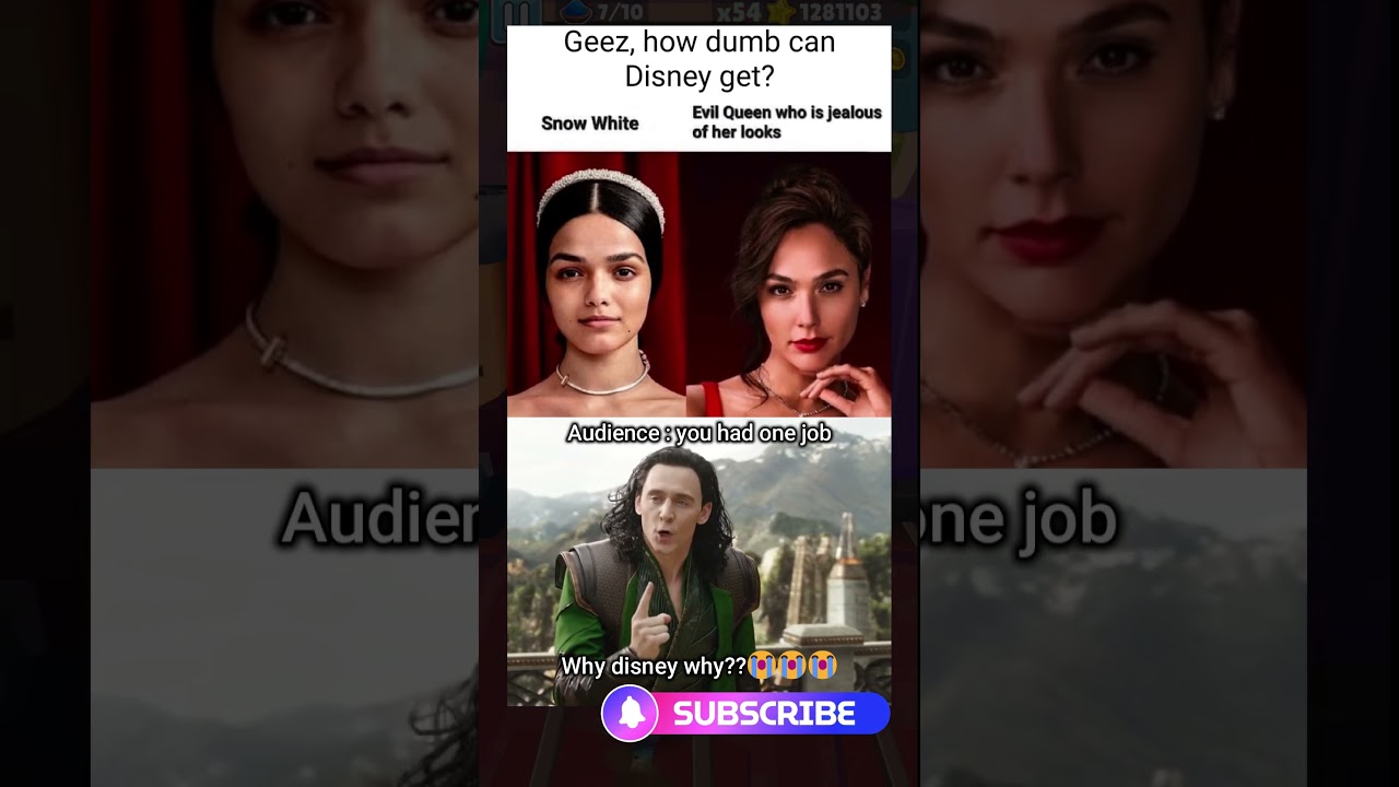 Disney did dirty to snow white😭