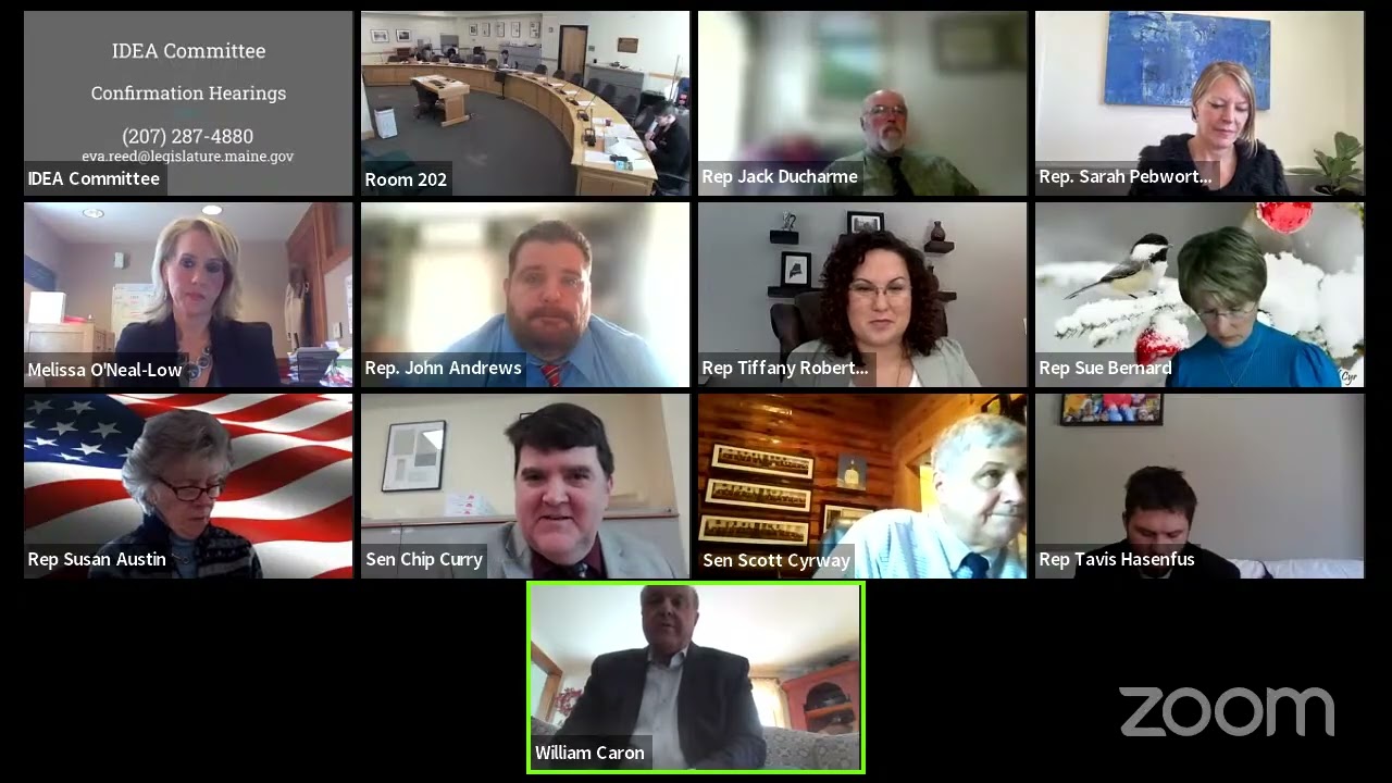 2022 03 10   IDEA Confirmation Hearing Work Session 3 10 2022