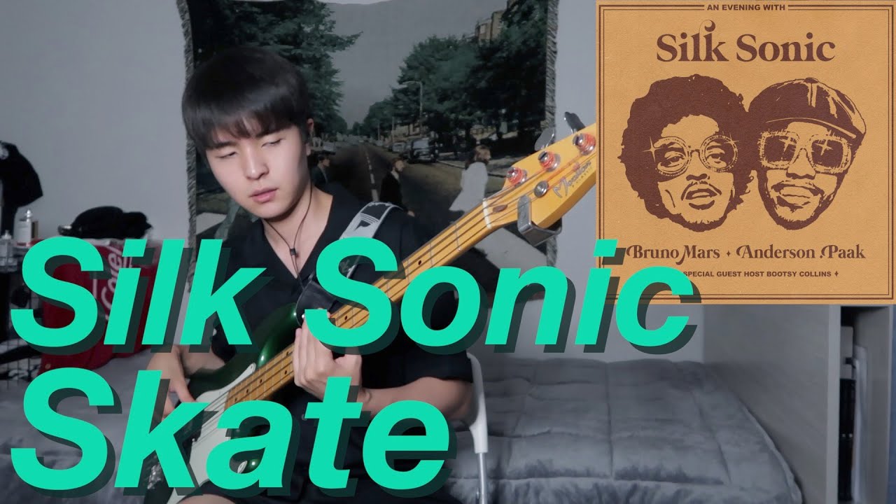 Silk Sonic - Skate [Bass Cover]