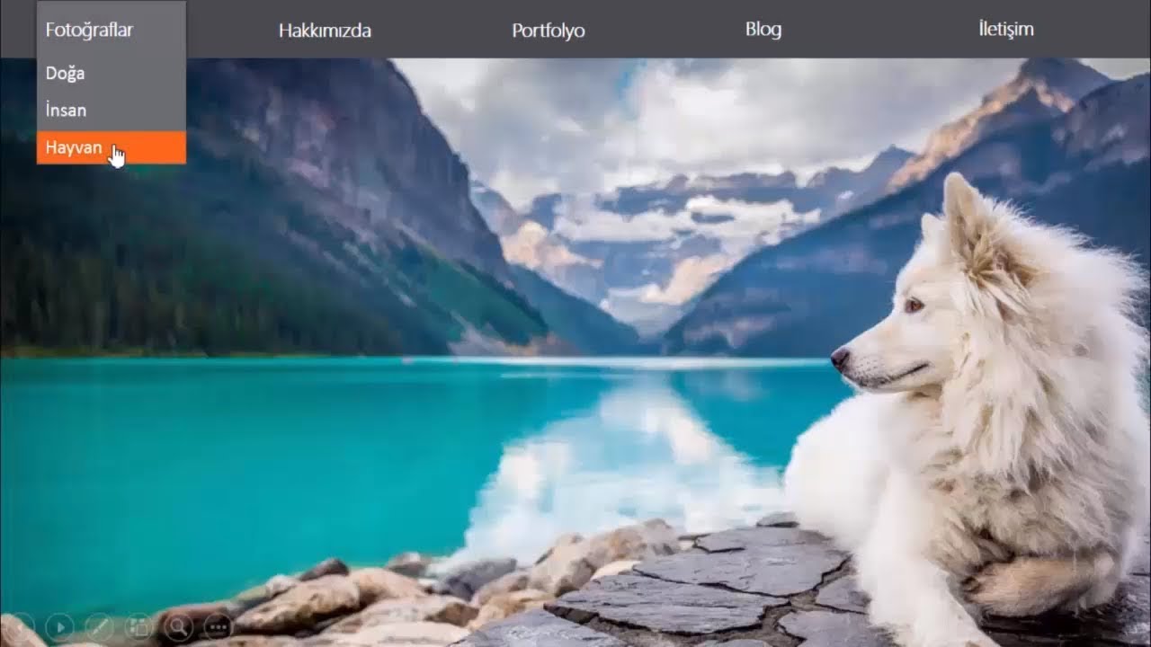Powerpointte Açılır (Dropdown) Menü Yapımı  | Microsoft PowerPoint 2016