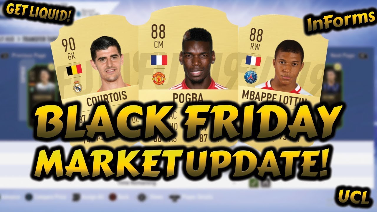 FIFA 19 - BLACK FRIDAY MARKET CRASH! PLAYERS TOO CHEAP?? (MARKET UPDATE)