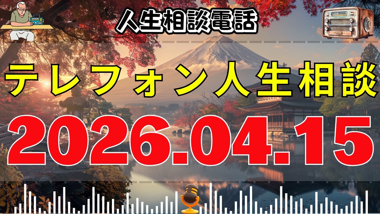 【テレフォン人生相談】2026年04月15日