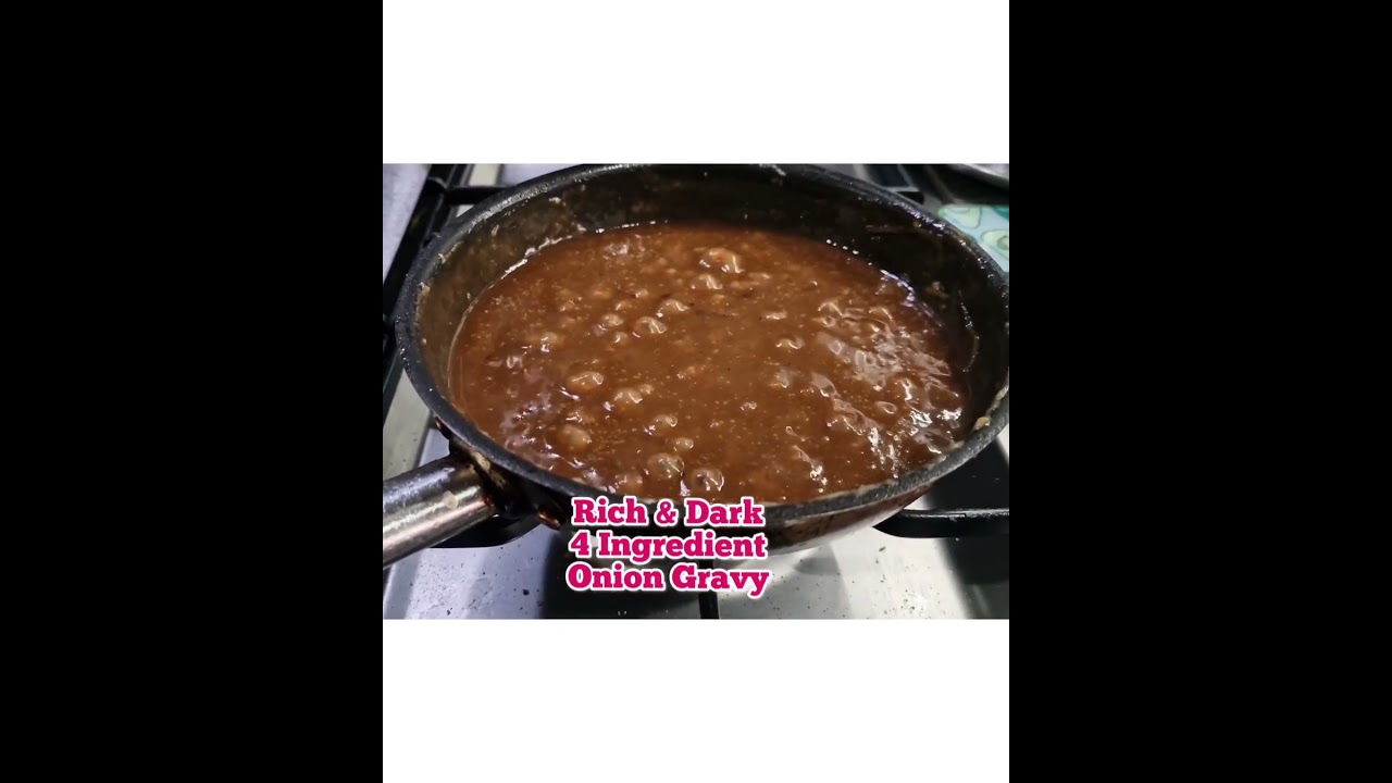 EASIEST ONION GRAVY EVER #chefarchiepie