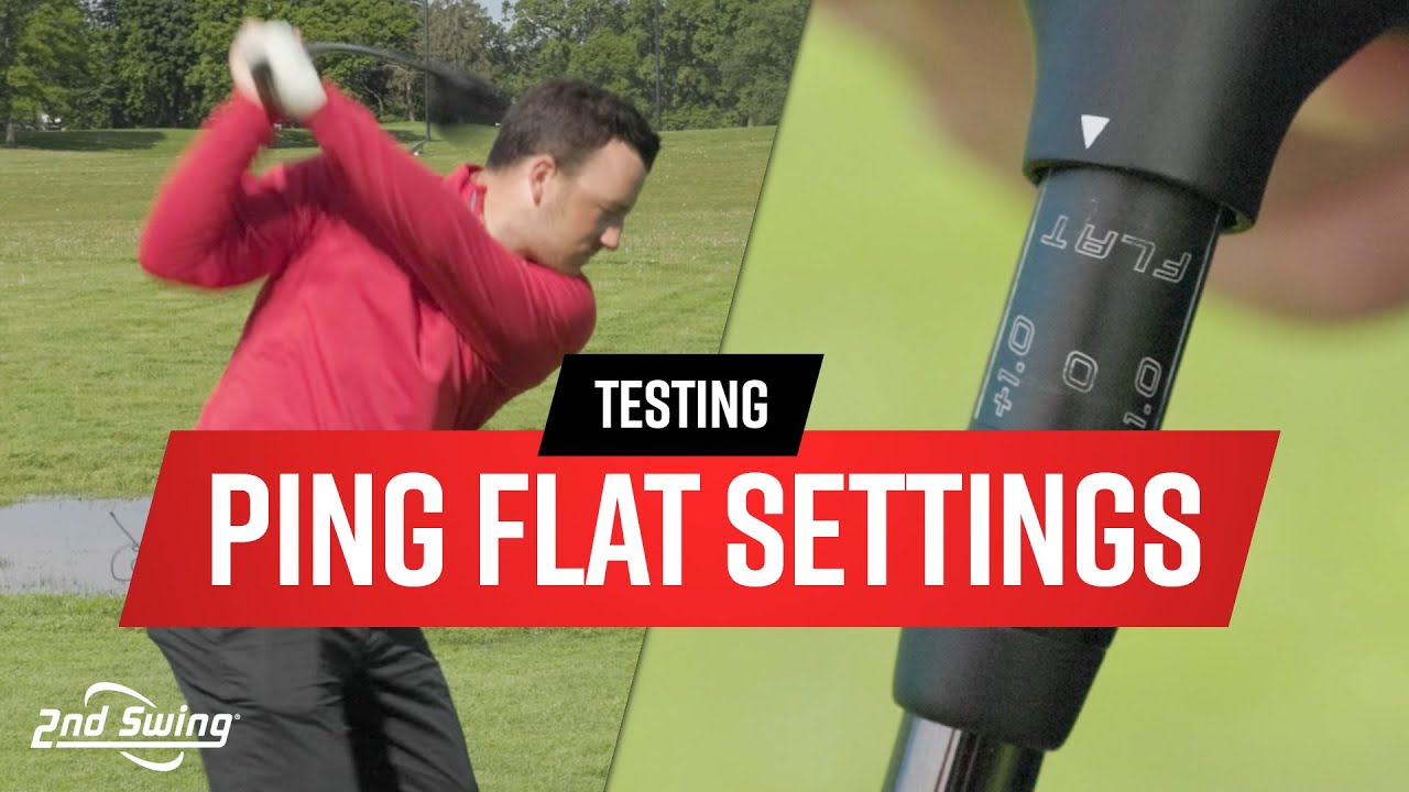 Тестирование настроек PING Adjustable Hosel FLAT
